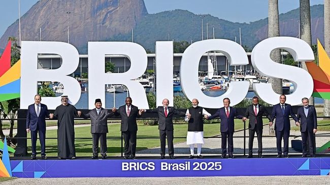 Presiden Brasil Ancam Balas Tarif Semena-mena Trump ke BRICS