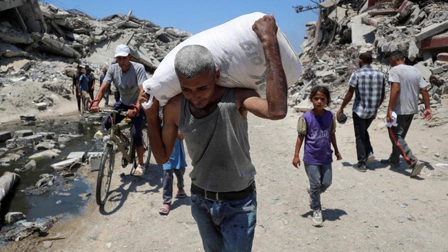 Trump Kirim Utusan ke Gaza, Pantau Distribusi Bantuan