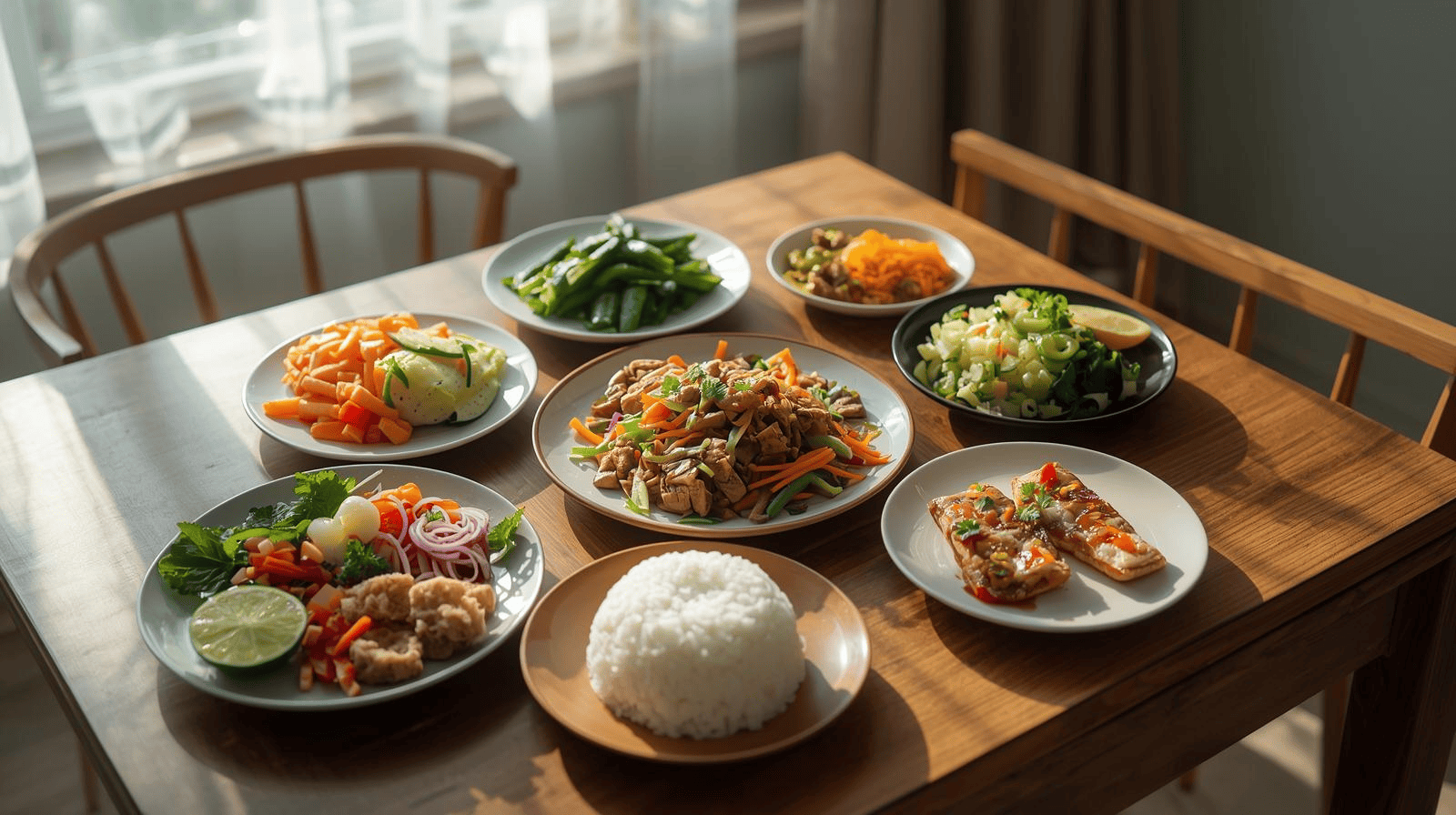 Pola makan sehat dan seimbang khas Indonesia di rumah